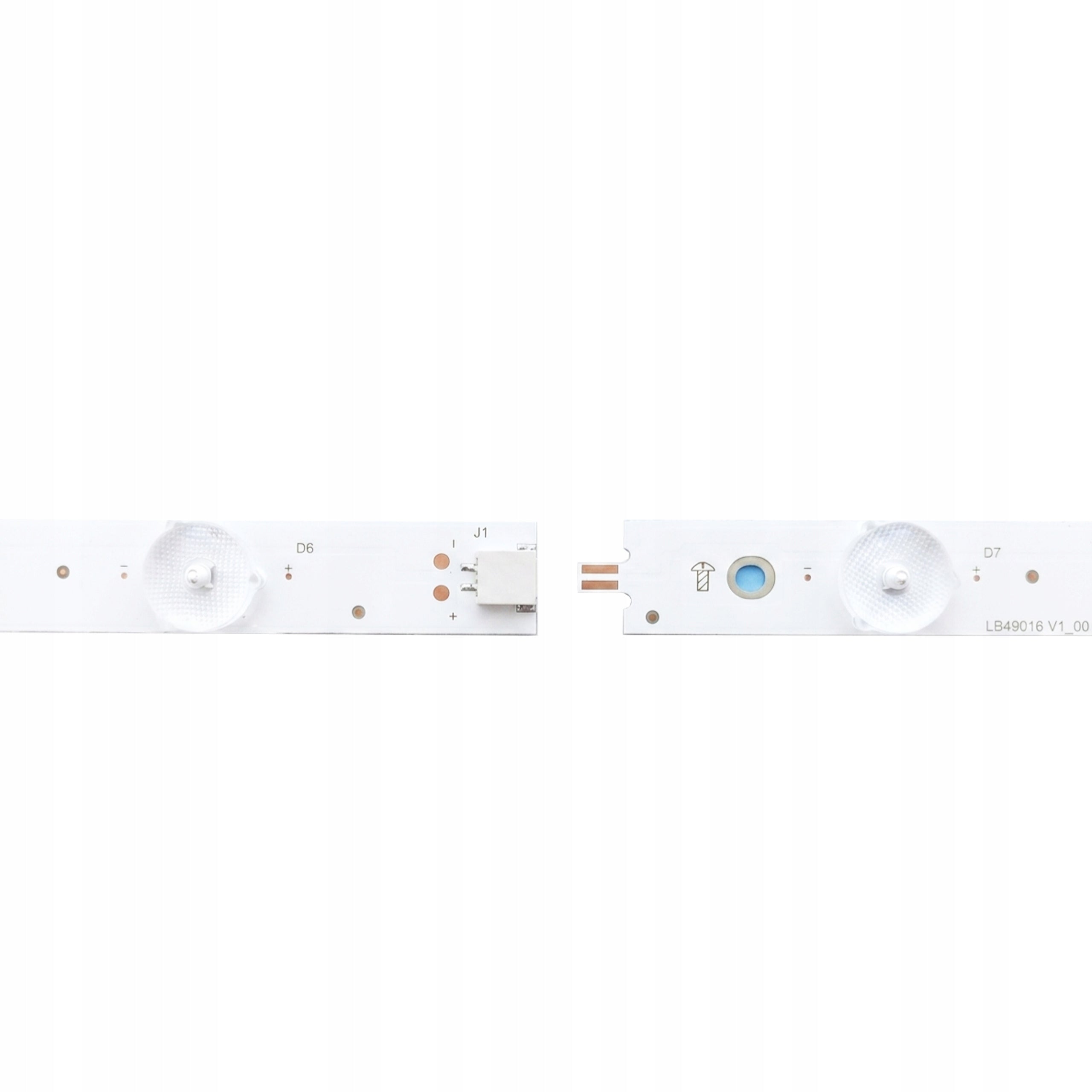 Led STRIPS for Philips TV 49PUS6561 49PUS6501 49PUS6581 49PUS6551 + glue Manufacturer code 49PUS6561-49PUS6501