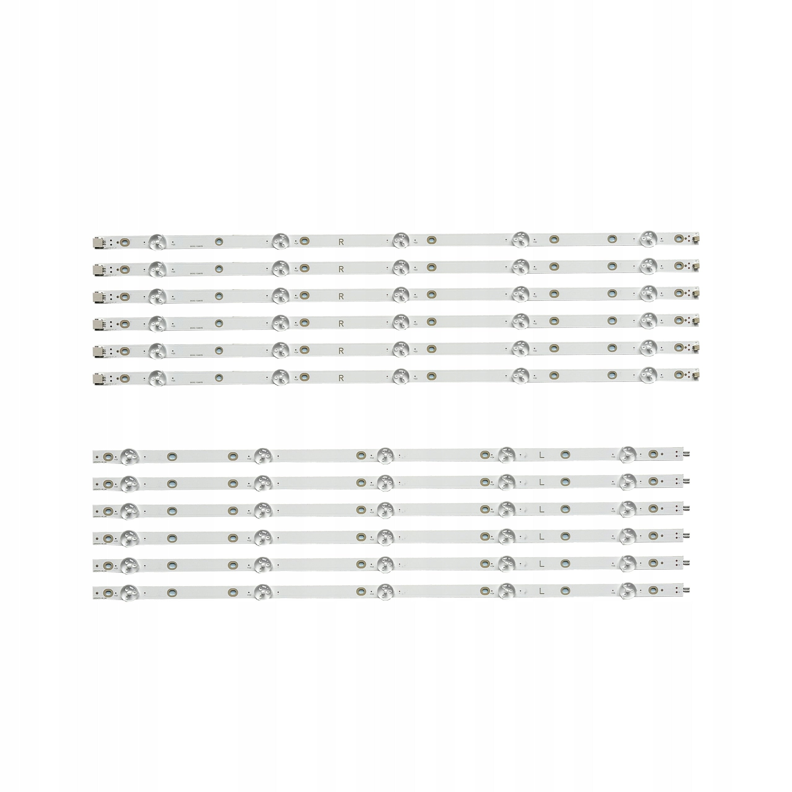 Led STRIPS for TV Philips 55PUS7303/12 55PUS6703 55PUS6162 + glue Manufacturer no brand