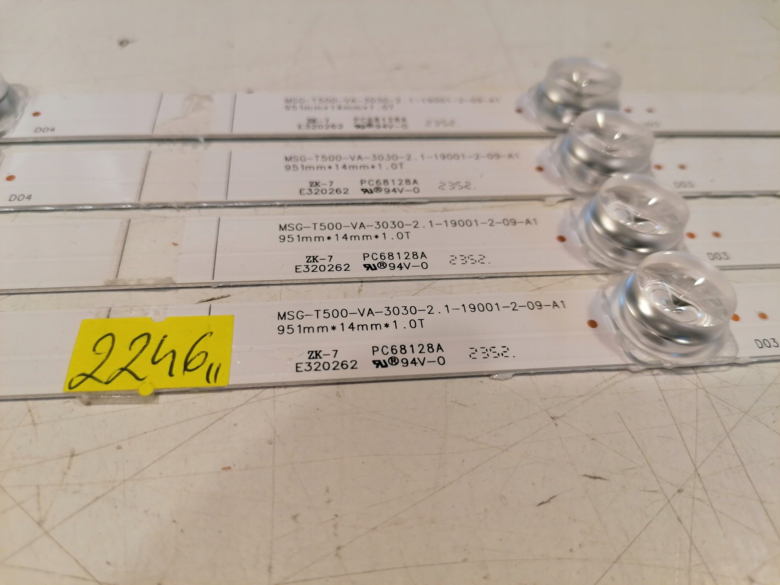 Led strips MSG-T500-VA-3030-2.1 19001-2-09-A1 MANTA 50LUA123E Manufacturer Manta
