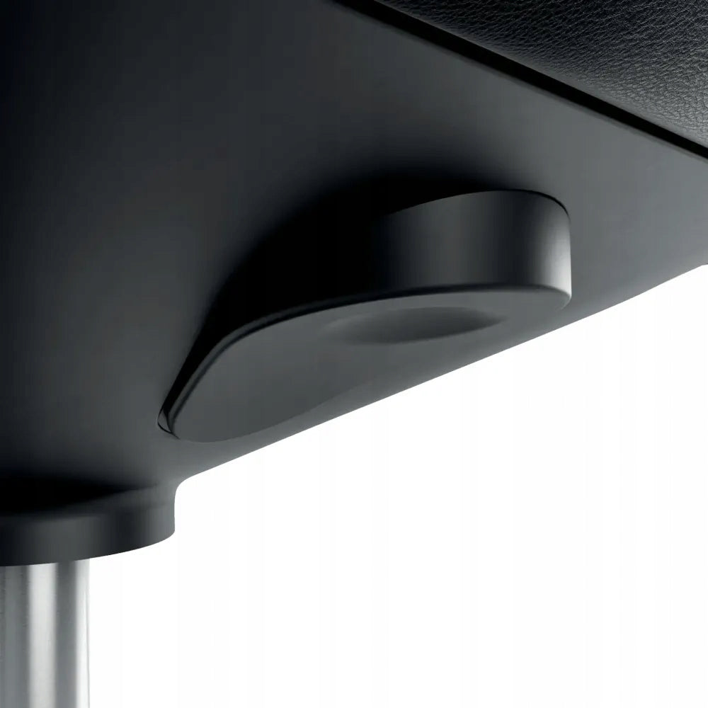 Leitz Ergo stool with comfortable seat, on wheels, black Packaging status original