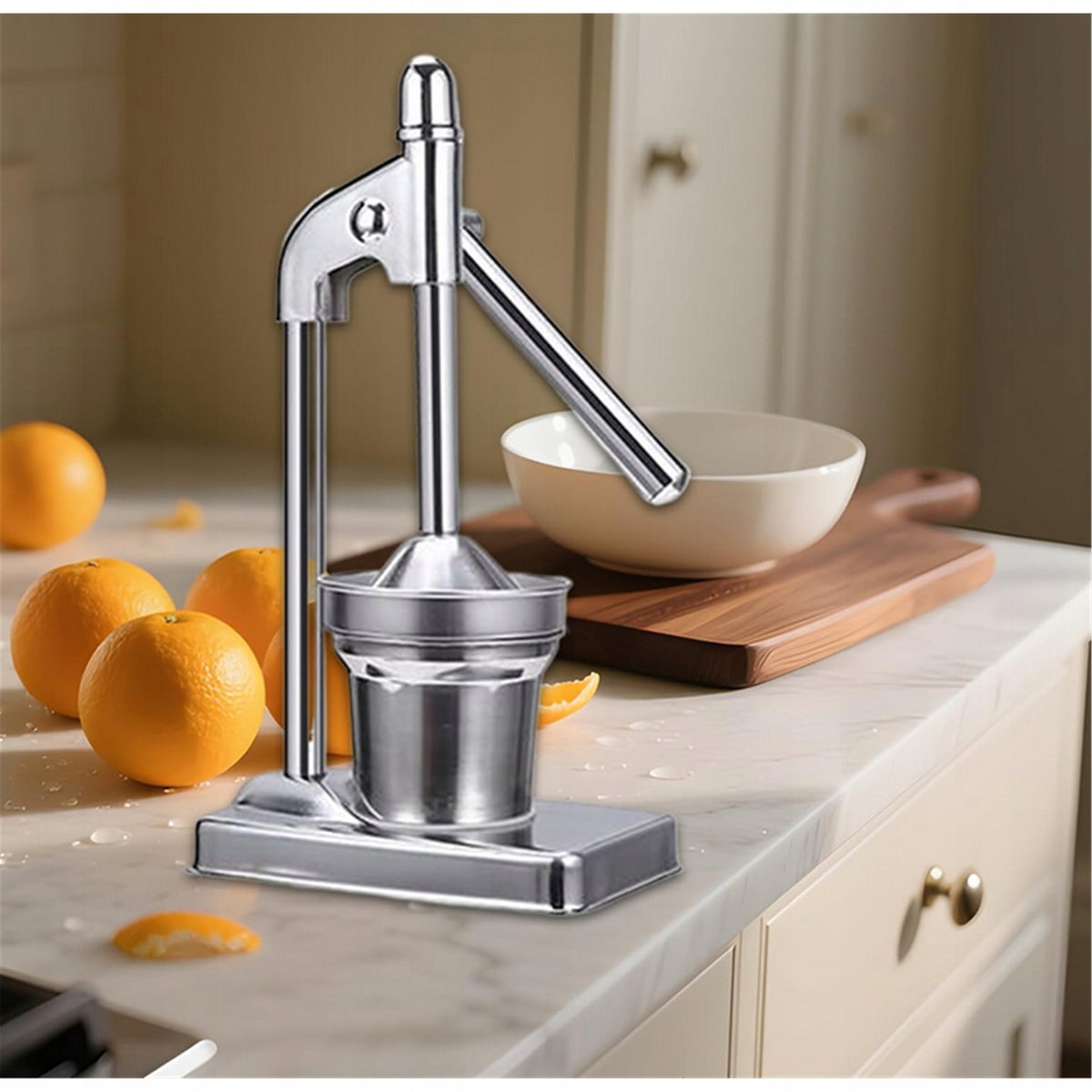 Lemon and Orange Juicer Manual Stainless Steel Easy Cleaning Brand no brand