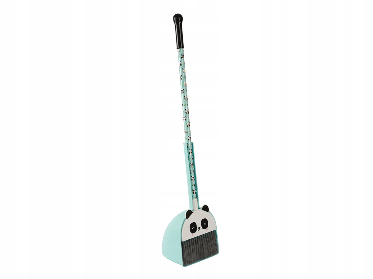 Leniuszek cleaning kit Sweeper + dustpan on the pole without bending down Brand no brand