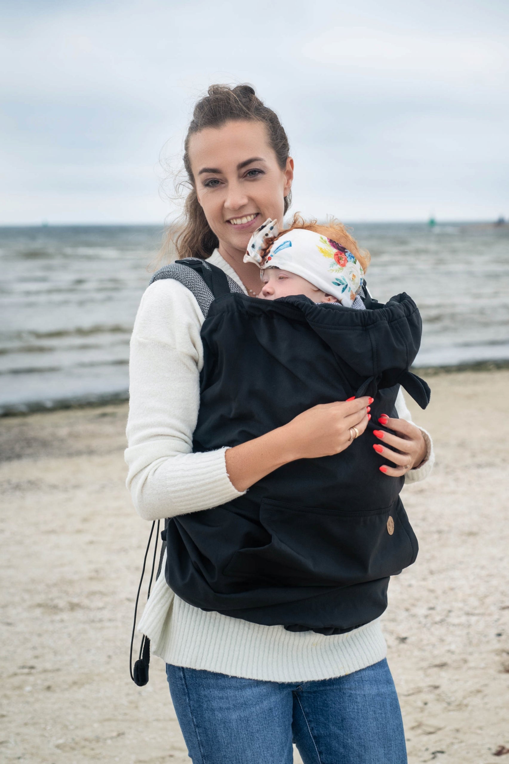 LennyLamb wrap / carrier cover - Black