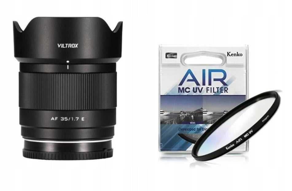 Lens VILTROX AF 35mm f/1.7 Sony E APS-C bright light + UV filter FREEBIE