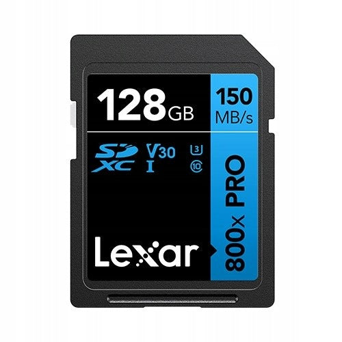 Lexar Professional 800x Pro 128GB UHS-I SDXC Memory Card