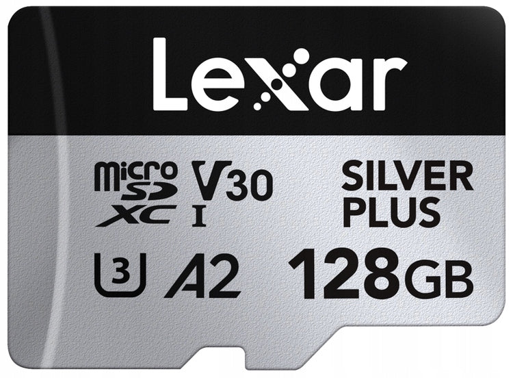Lexar microSDXC Professional SILVER Plus R205/W150 128GB Packaging status original