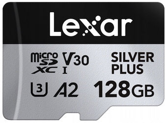 Lexar microSDXC Professional SILVER Plus R205/W150 128GB