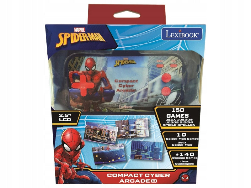Lexibook Compact Cyber Arcade SpiderMan Pocket. console 150 games JL2367SP Brand Lexibook