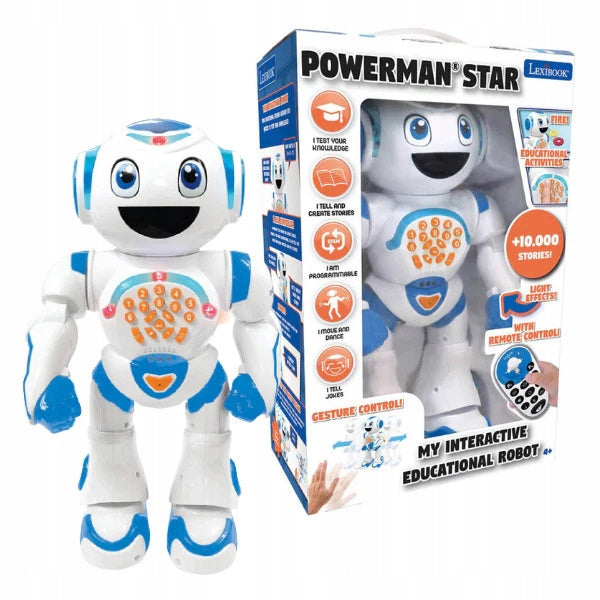 Lexibook Powerman Star Interactive Robot for programming 3+