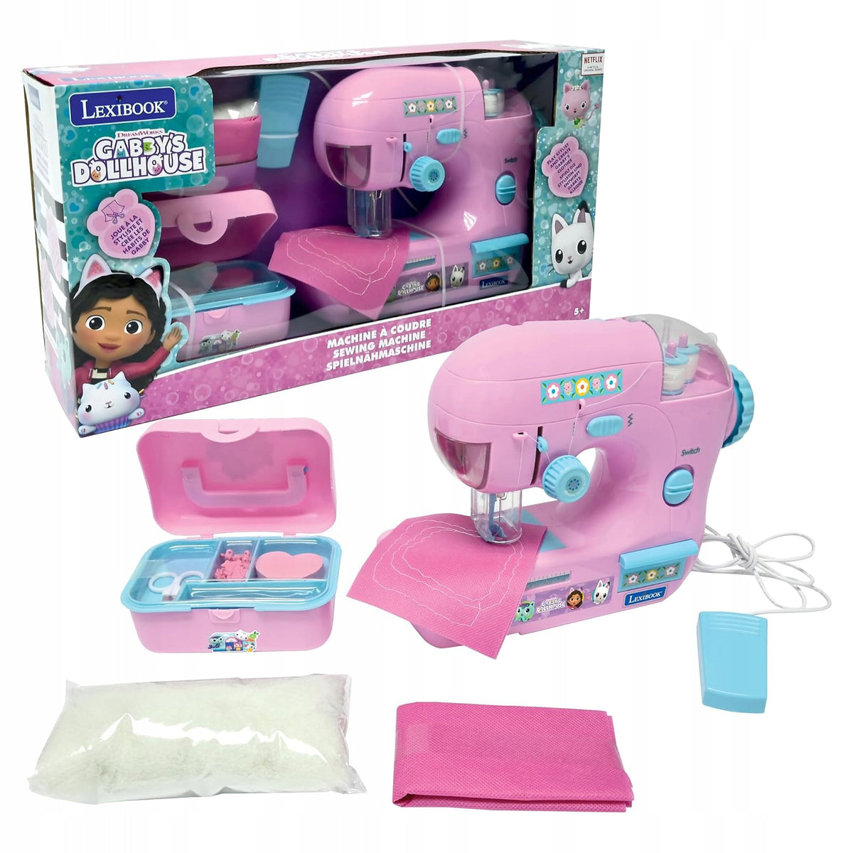 Lexibook Sewing machine Cat house Gabi SW100GDH Manufacturer code SW100GDH