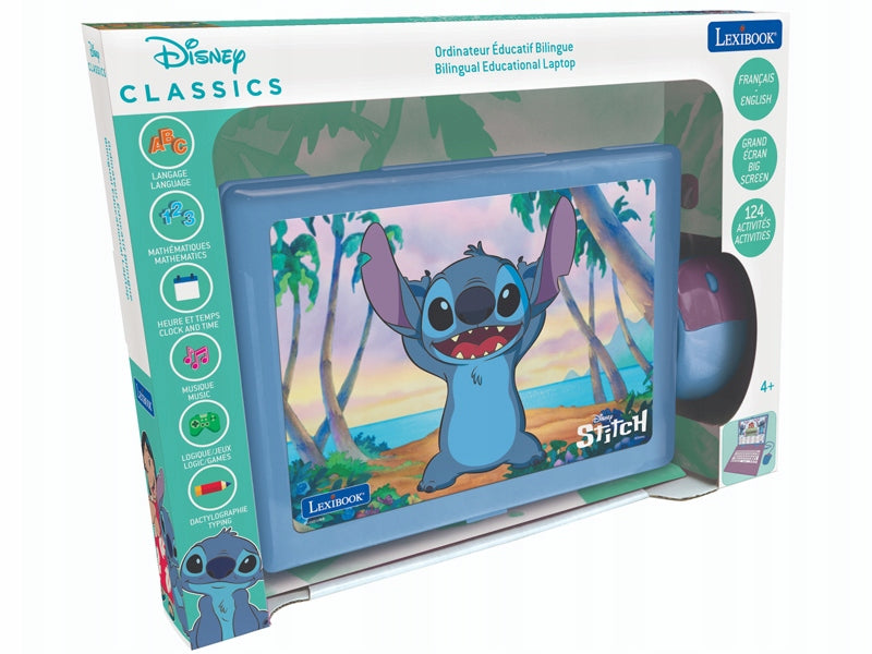 Lexibook bilingual educational laptop Stitch pol/ang Manufacturer code JC598Di17