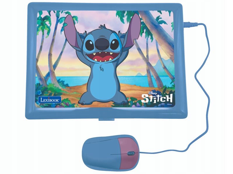 Lexibook bilingual educational laptop Stitch pol/ang