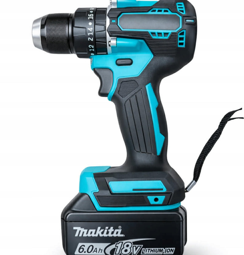 LiIon Brushless Impact Screwdriver Compatible with Makita 18-Volt Batteries