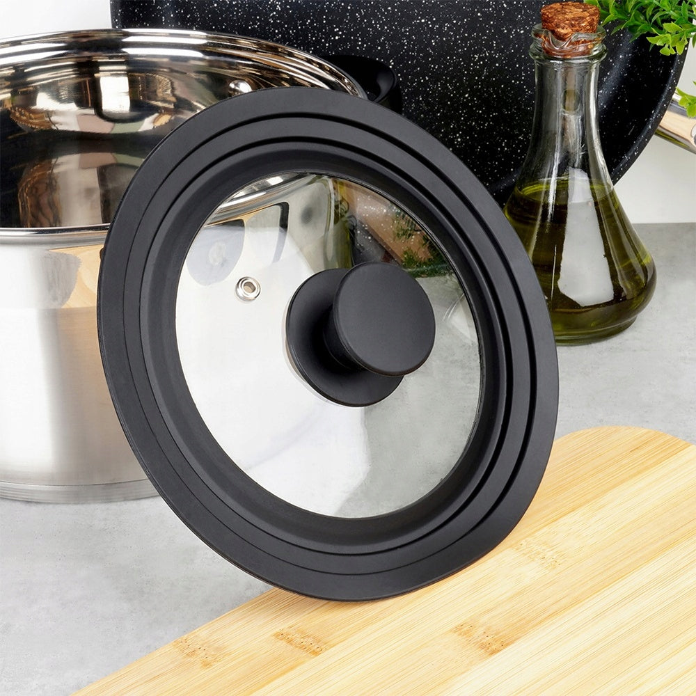 Lid UNIVERSAL silicone glass for pot pan 16 / 18 / 20 cm Manufacturer code 5904316498290