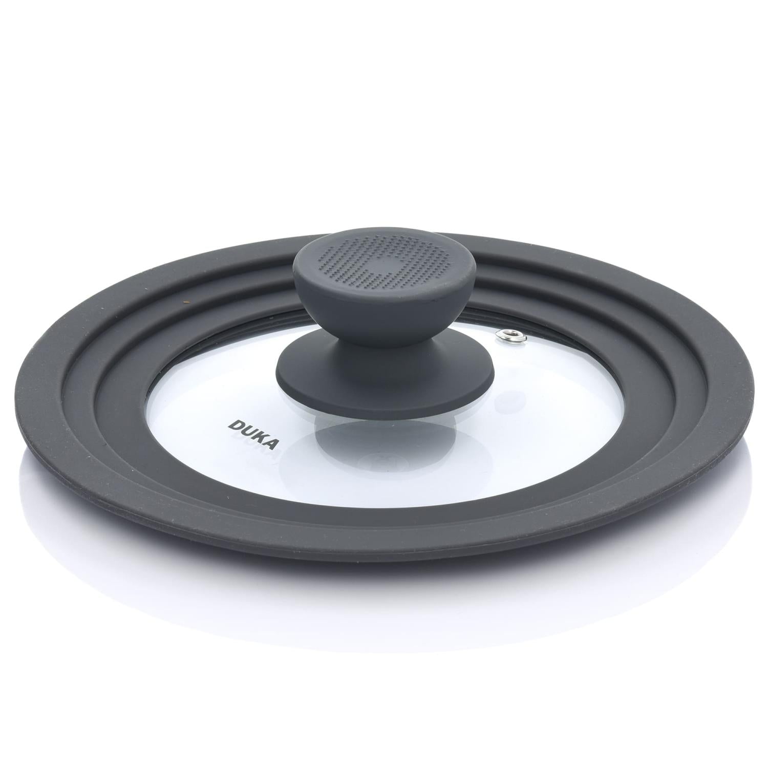 Lid Universal 3in1 Glass 16/18/20 Cm For Pots Silc Cook DUKA