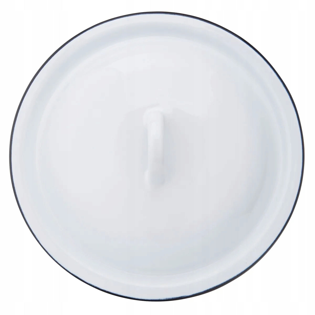 Lid for pot enameled white Altom Design 24 cm