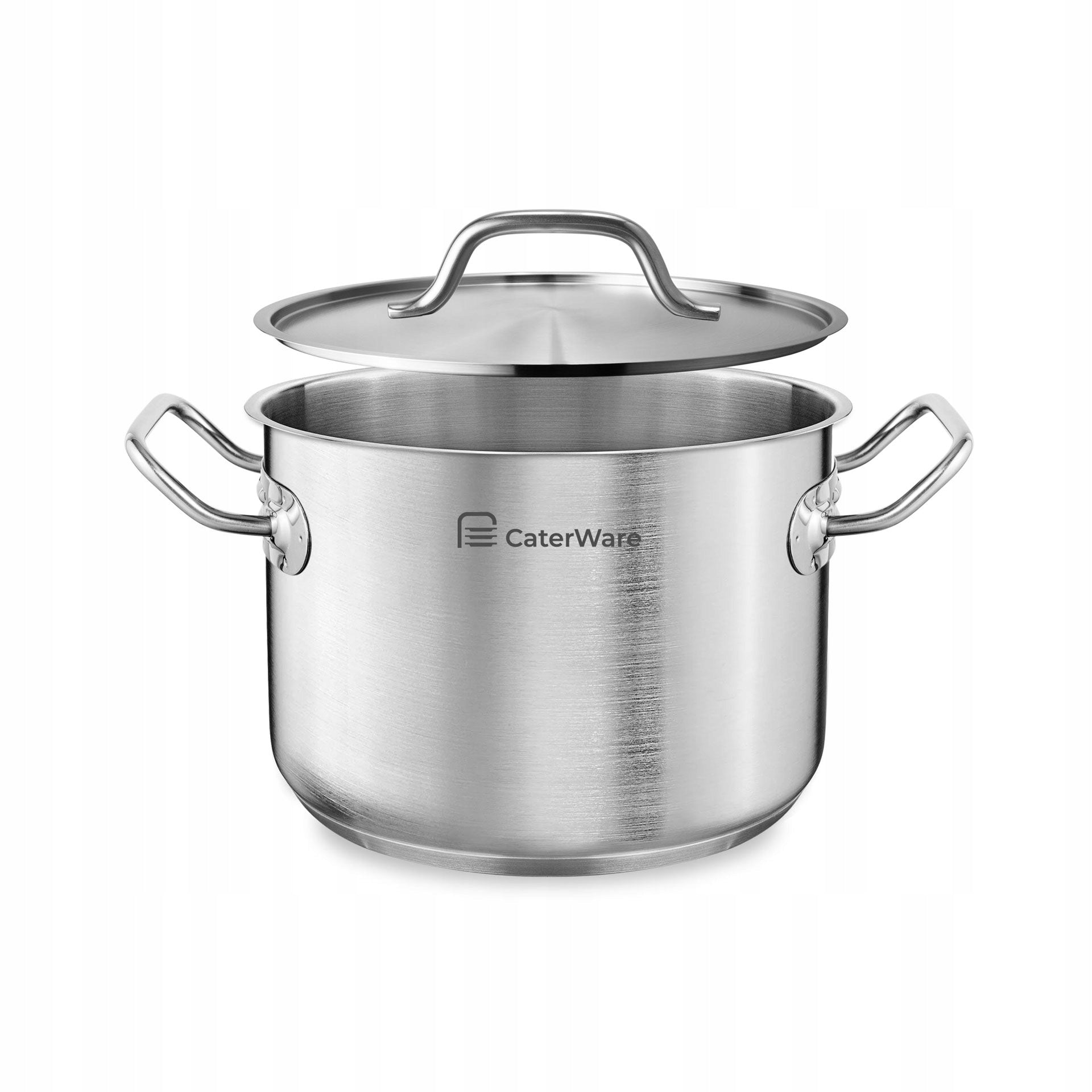 Lid stainless steel 24 cm - CATERWARE Manufacturer code CW-2161-24