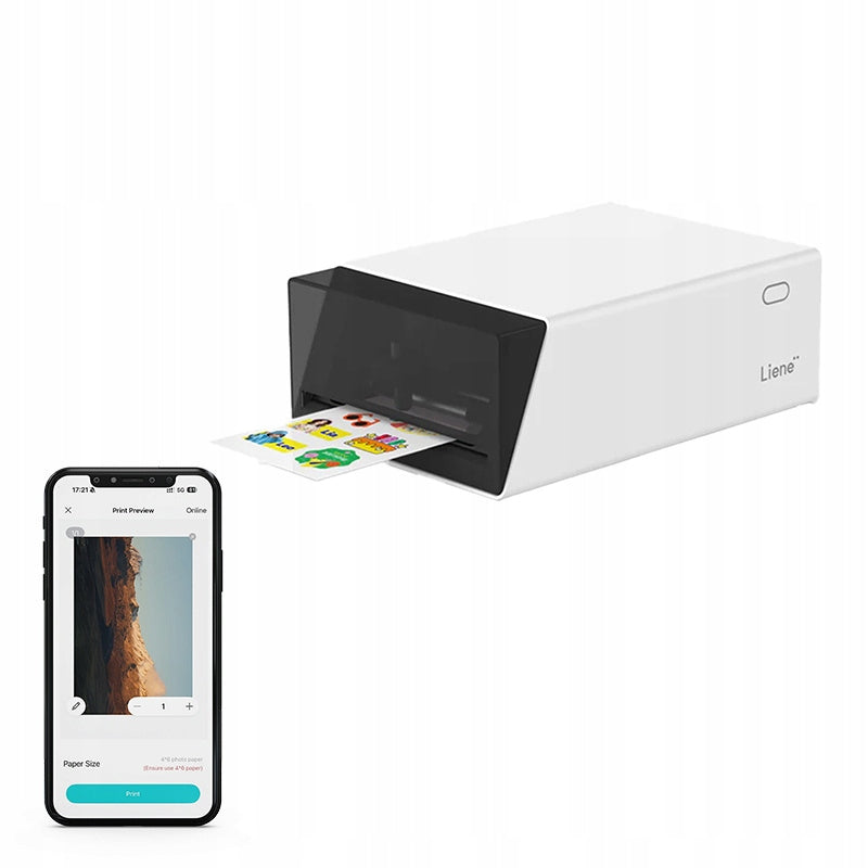 Liene Pix Cut 2in1 Portable Photo Printer