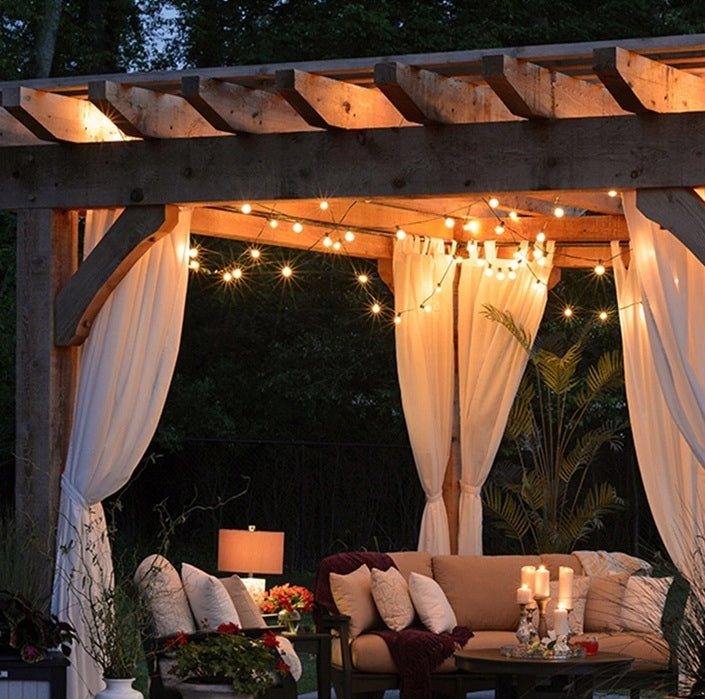 Light Garden Garland Balls 7,6 m 25+3 Bulbs Garden Lights DENSE Manufacturer code HE012