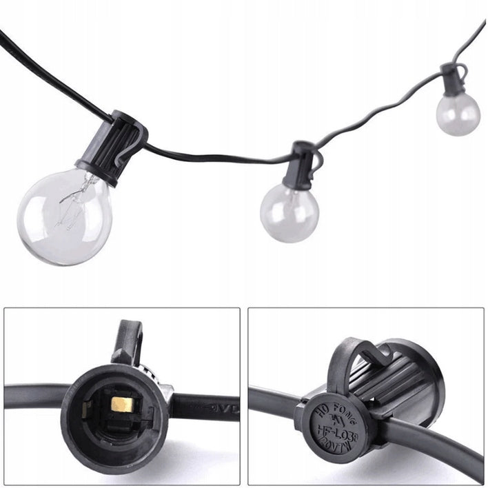 Light Garden Garland Balls 7,6 m 25+3 Bulbs Garden Lights DENSE Packaging status original