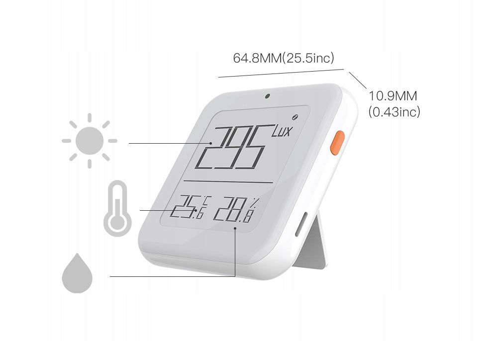 Light temperature sensor humidity TUYA ZIGBEE Brand MBG Line