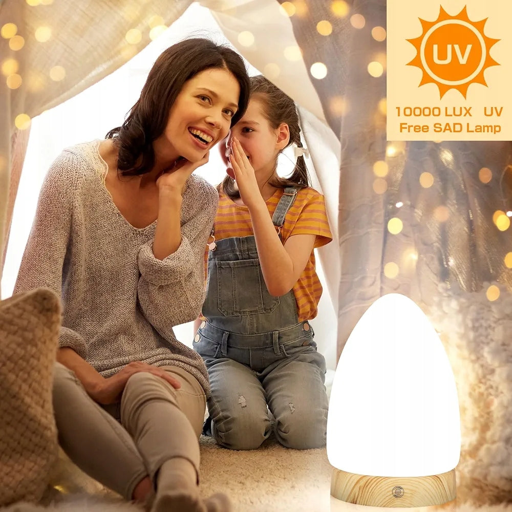 Light therapy lamp, 10000 lux light therapy lamp Packaging status original