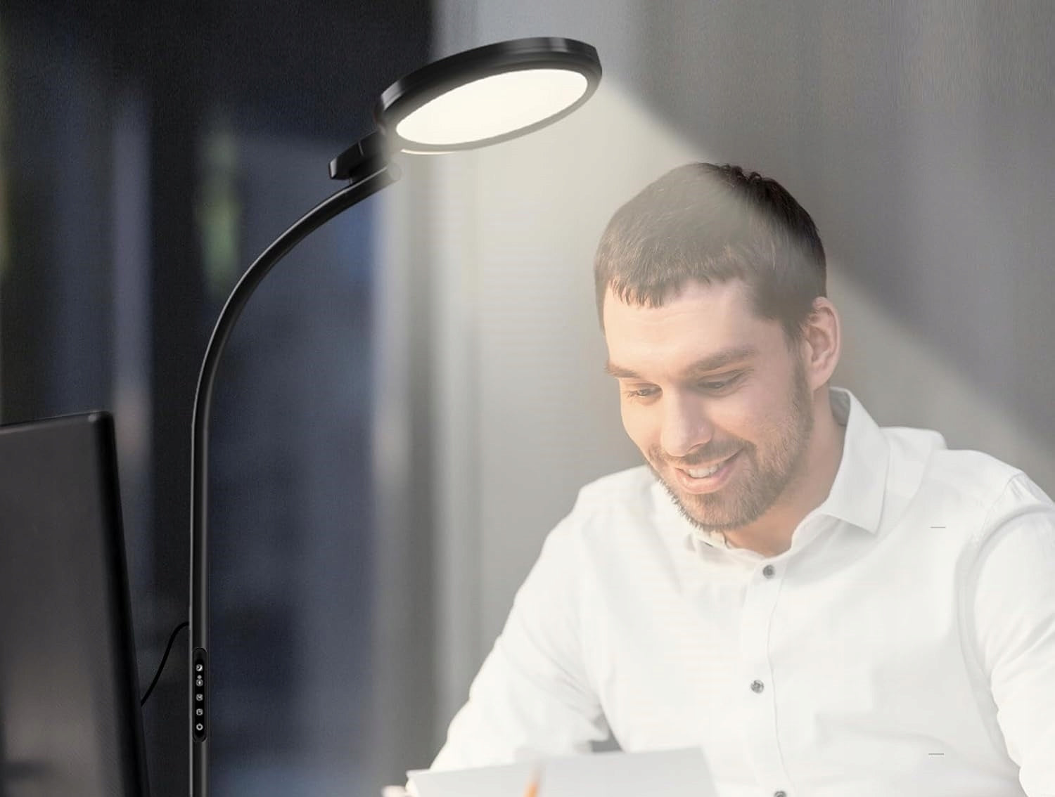 Light therapy lamp LED light therapy 10000 lux timer adjustment Packaging status original