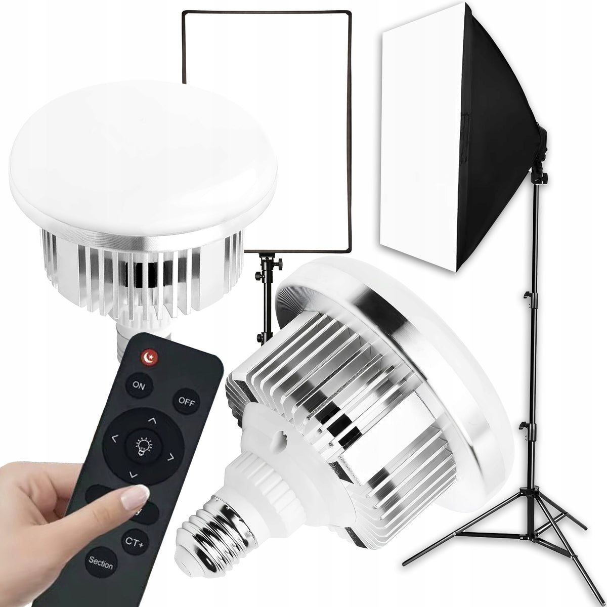 Lighting Kit Softbox Studio Lamp for Photos 40x60cm 85W LED +PILOT
