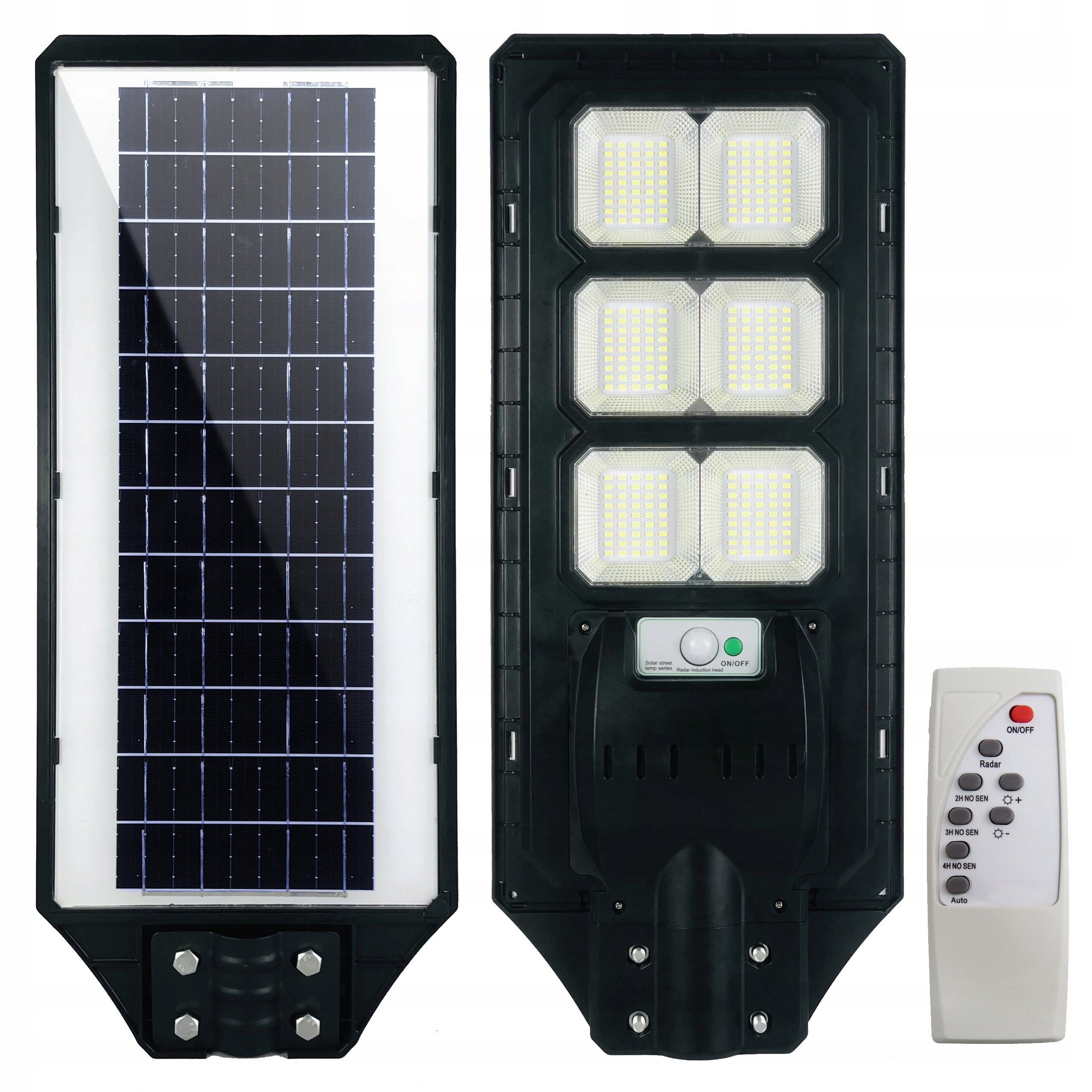 Lighting pole 4m Street lamp Solar Lantern 300W 15x15cm remote control Packaging status original