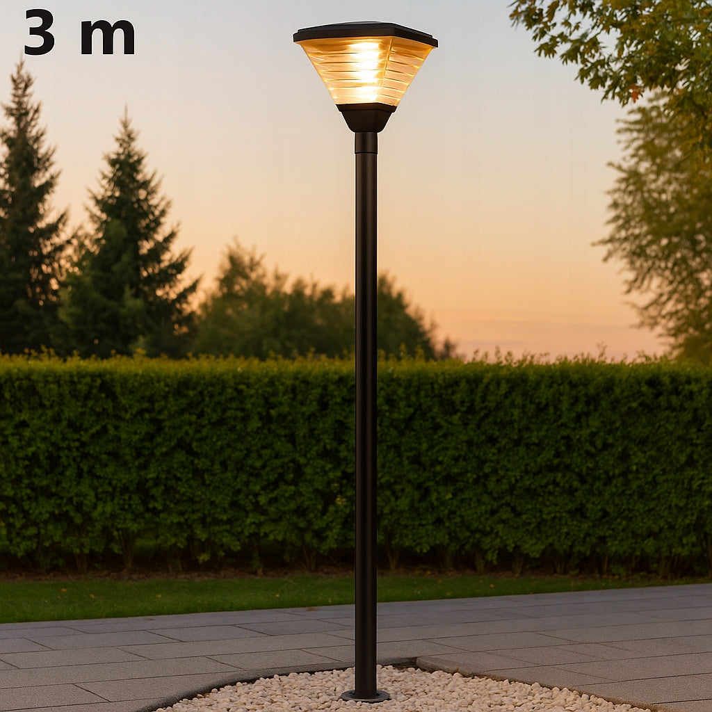 Lighting pole Ø58mm 20x20 cm road mast 4M STREET LAMP REVISION Manufacturer code Słup oświetleniowy drogowy maszt LAMPA Ø58mm