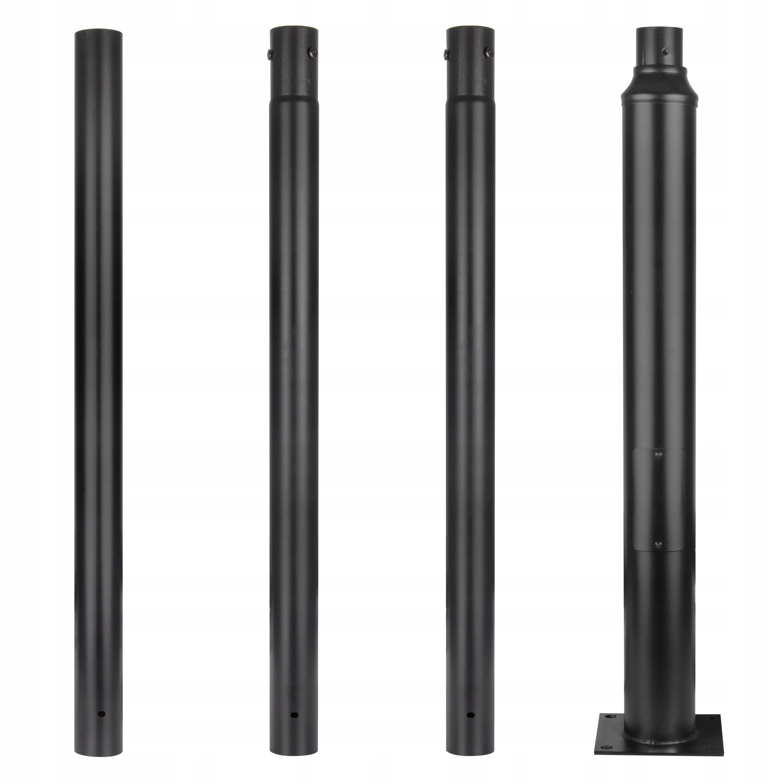 Lighting pole Ø76mm 20x20 cm road mast 4M STREET LAMP REVISION
