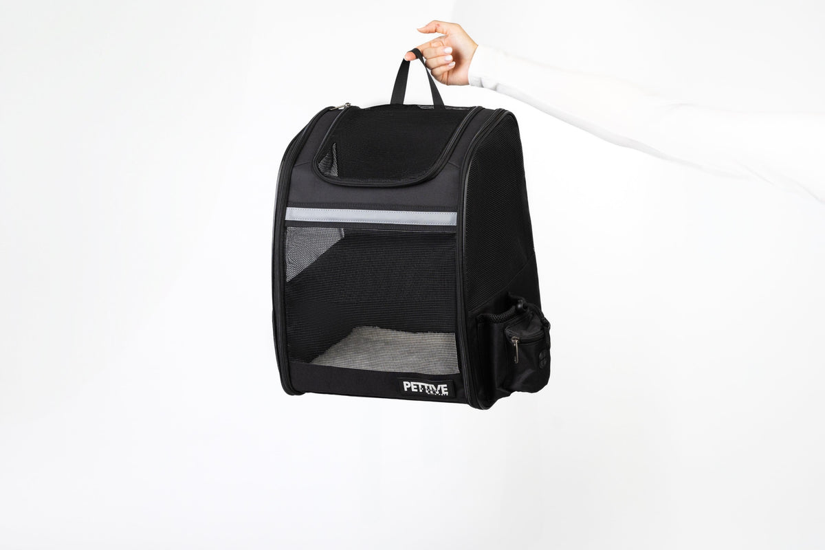 Lightweight backpack for dogs, FLOWAIR cat carrier up to 9 kg Manufacturer code PTBPFLOAIBLK0002