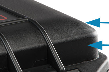 Lightweight suitcase Peli 1605 Air Case modular sponge Color black