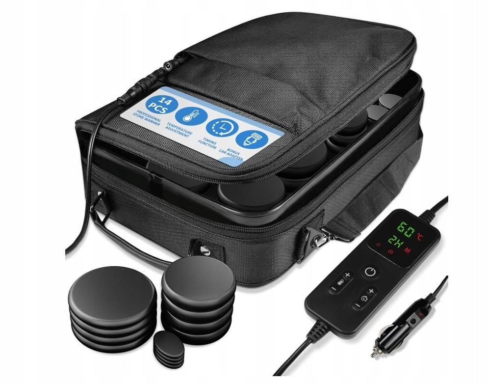 Limershow Hot Stone Heater Set Massage Timer