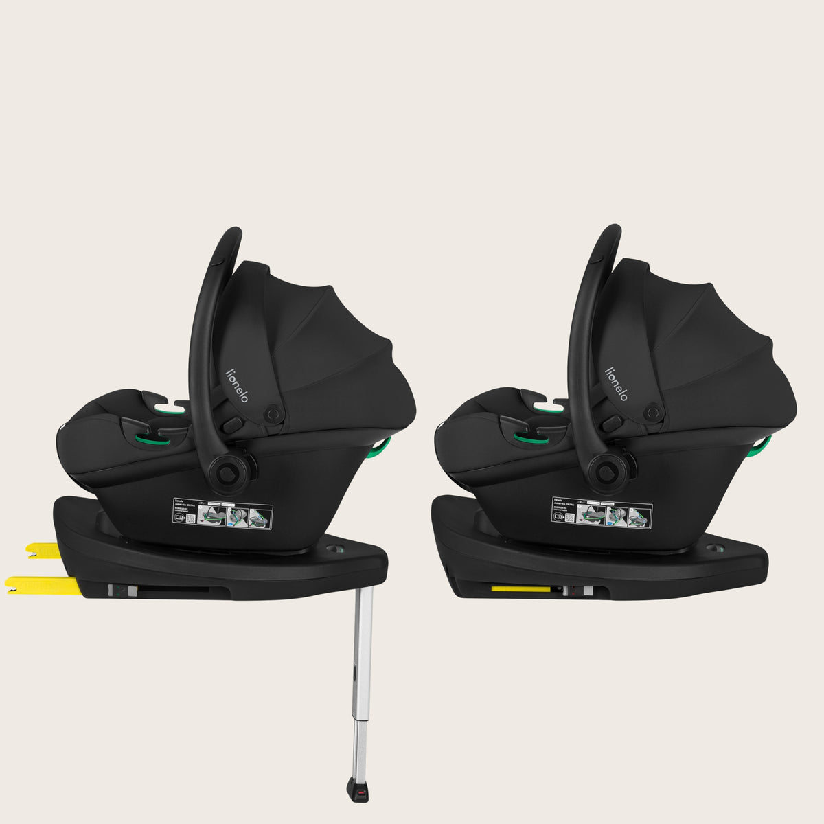Lionelo Base isofix rotating Astrid I-SIZE BASE PLUS BLACK Brand Lionelo