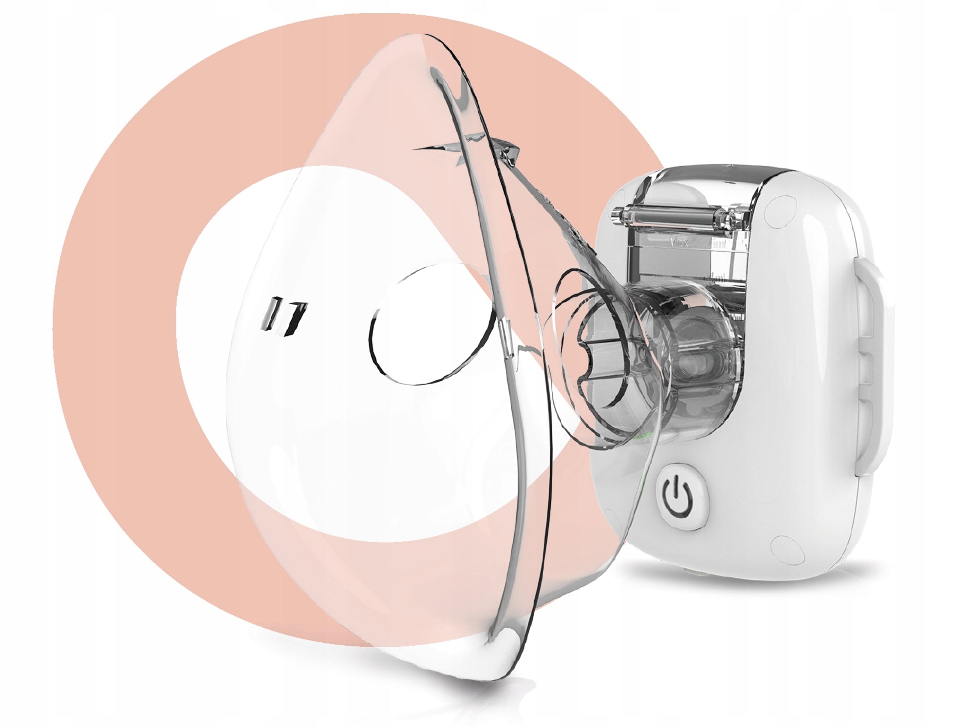 Lionelo Nebi Air Mask WHITE Medical device no