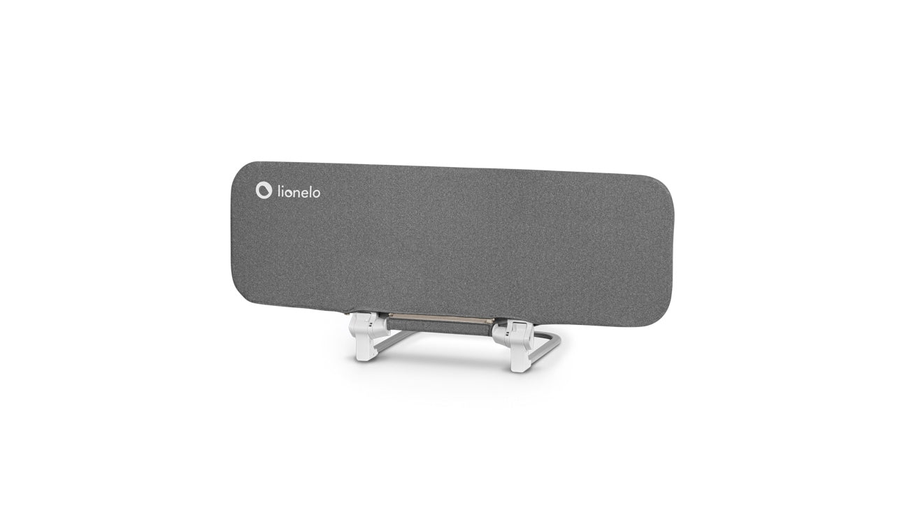 Lionelo Protective barrier for bed Lora Grey Stone 105cm Manufacturer code Barierka bramka do łóżka
