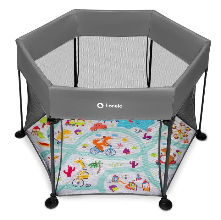 Lionelo Roel safe playpen for children Multicolor