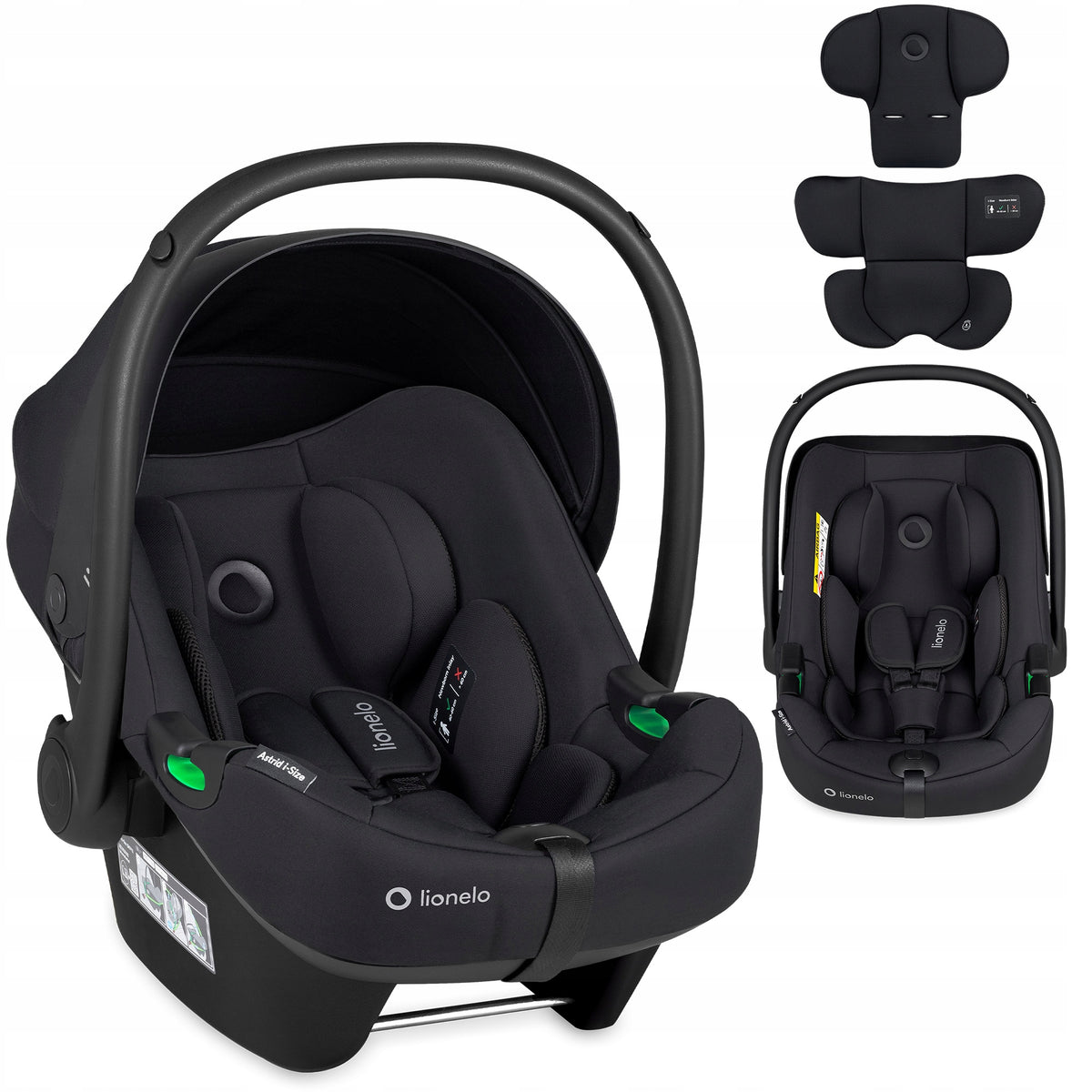 Lionelo car seat Astrid I-Size Black Onyx 0-13kg 40-87cm