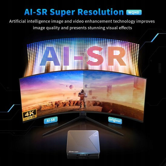 Lipa X88 Pro S905X5M Android TV Box 4-32 GB Android 14 - Media player TV Manufacturer code 8721321620051