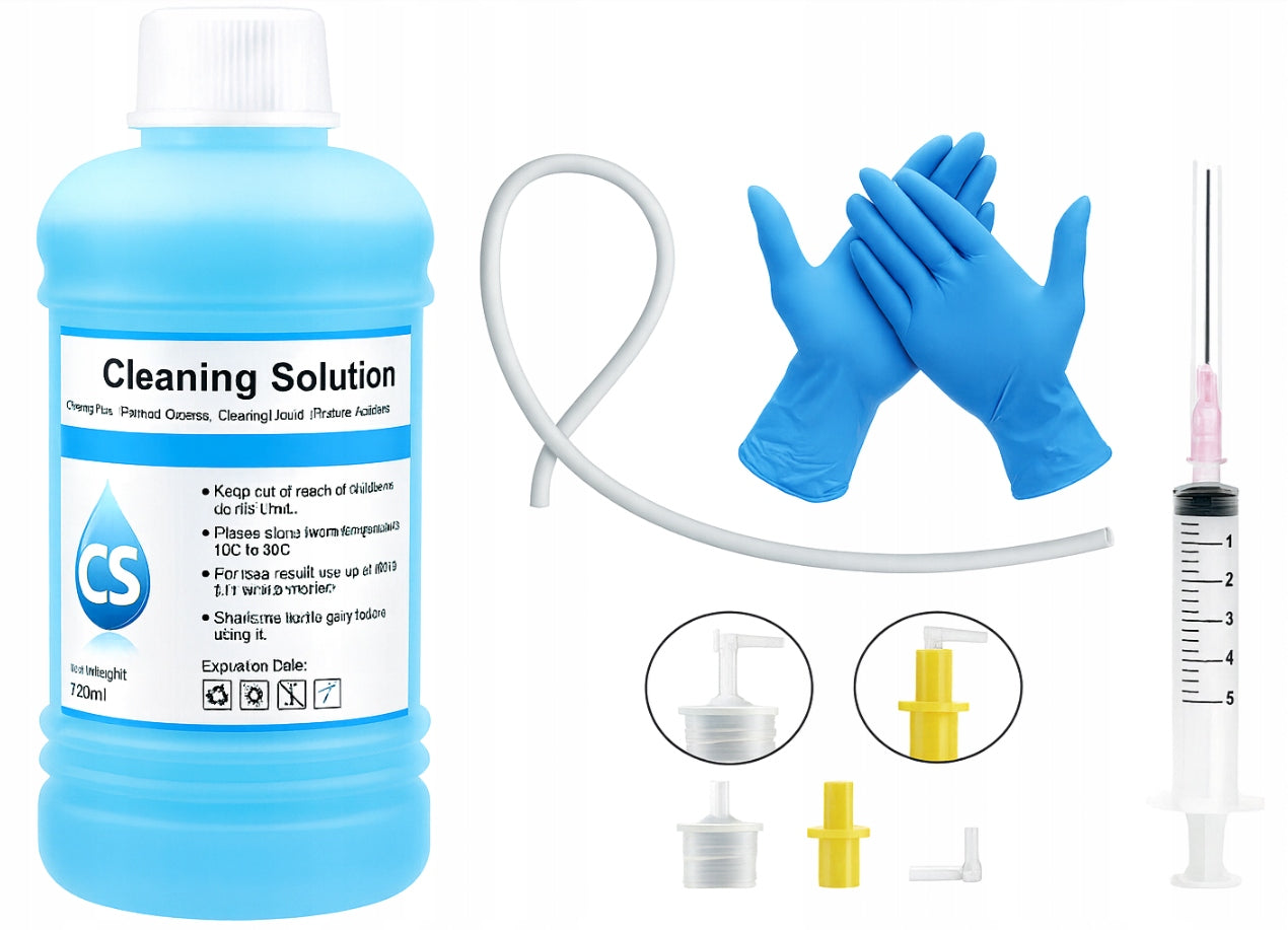 Liquid for clearing heads HP CANON BROTHER EPSON + ACCESSORIES 300 ml Manufacturer code udrażnianie głowic do HP Epson Brother Canon