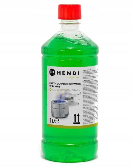 Liquid gastronomic heater paste Hendi horeca 3 x 1 liter