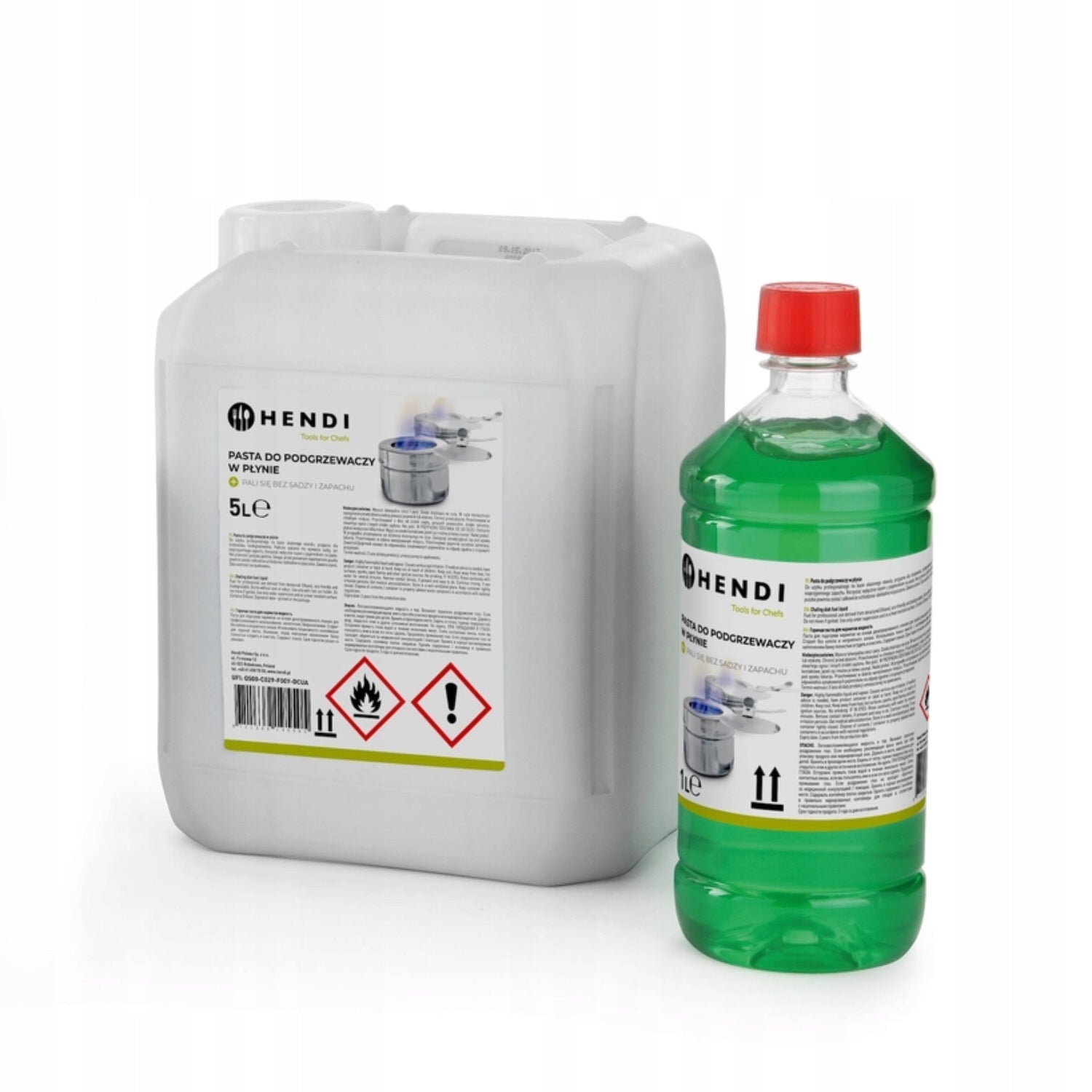 Liquid heater paste 5L HENDI fuel BIO gel No soot and odor Manufacturer code 195505