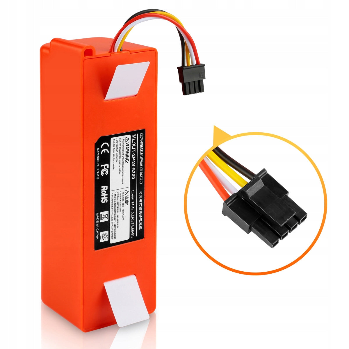 Lithium battery 5200mAh 14,4V for Xiaomi Roborock 1