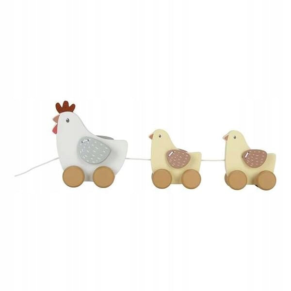 Little Dutch Little Farm Pulling Chickens Manufacturer code 7130LD