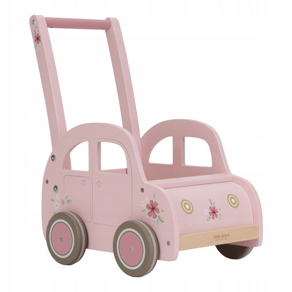 Little Dutch Pusher Pink FSC Car