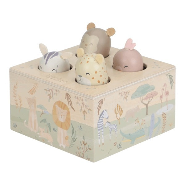Little Dutch Safari Friends FSC LD7465 Wooden Pop-up Toy Kind other