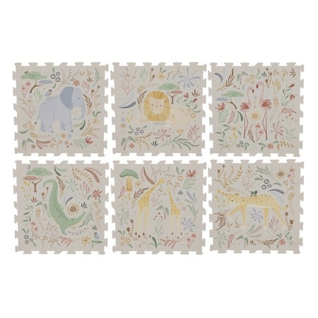 Little Dutch Safari Friends Play Foam Mat
