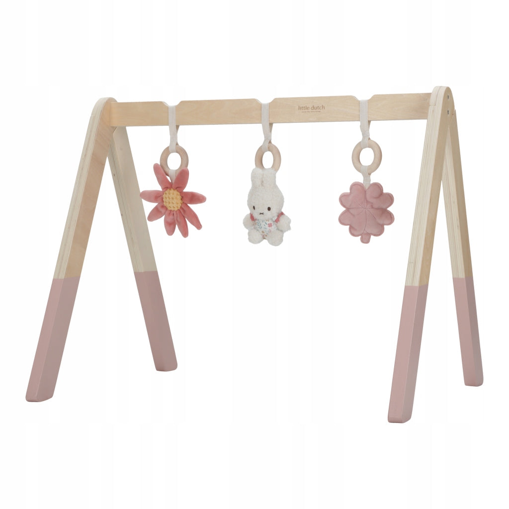 Little Dutch drevená hrazdička Miffy Lucky Blossom Brand Little Dutch
