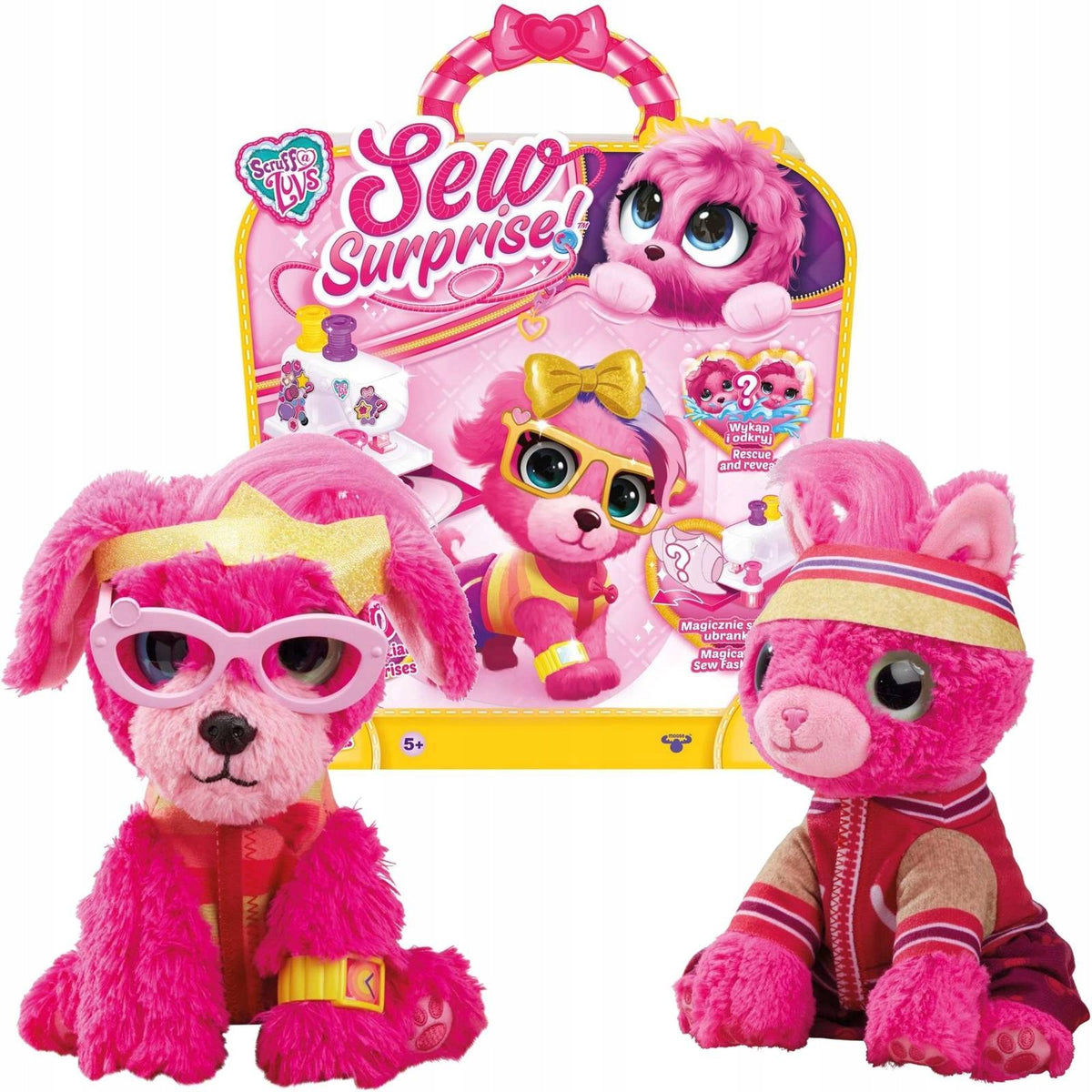 Little Live Pets SEWING MACHINE + SEW PLUSH Brand Little Live Pets